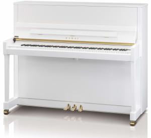 Kawai K-300 WHP Klavier - Weiß Hochglanz