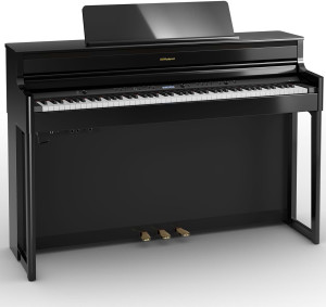 Roland HP-704 PE Digitalpiano Schwarz Poliert