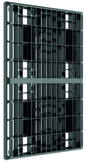 ACO Stormbrixx Blockrigole Seitenwand SD/HD900 | Außenmaß (BxHxL): 592x907x40 mm | aus Kunststoff | leichte Installation | Einbau stehend