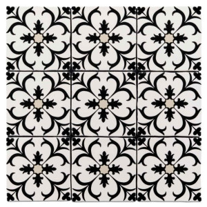 Bärwolf Mosaik 13,9 x 13,9 cm Belle époque Single Pattern KE-15010-3 | Serie: Belle époque | Farbe: Single Pattern | Format: 13,9x13,9 cm