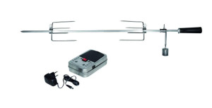 Enders Edelstahl-Grill-Spieß für eFlow Pro, eFlavour 2, Cubiq | für alle Fleischarten (ca. 5 kg Tragegewicht)