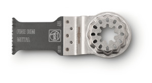 Fein Sägeblätter Starlock SL E - Cut FINE - 50x30 mm - 3 Stk. | Pak. à 3 Stk. | ideal für Sägen | Artikeltyp: Zubehör