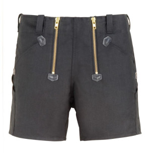 FHB JO Zunftshorts Rips-Moleskin | schwarz | Gr.  42 | Lag. 1702116