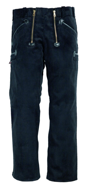 FHB PETER Zunfthose Trenkercord Dreidraht | schwarz | Gr.  42 | Farbe: schwarz | 85% Baumwolle, 15% Polyester, 600 g/qm