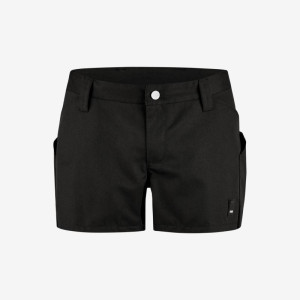 FHB JESKO Arbeits-Shorts extra kurz | schwarz | Gr. 58 | Farbe: schwarz | 1. Oberstoff: 50% Baumwolle, 50% Polyester, 250 g/qm