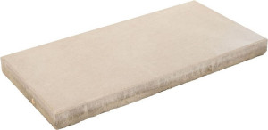 Gerwing Terrassenplatte Gerlo Style - gris plata hellgrau  80x40x4,5 cm | moderne Schieferstruktur in hellem Grau