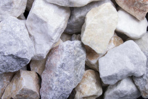Torina Steinschlag gebrochen 30-60 mm | 500 Kg Big-Bag | Steinschlag - gebrochen | Anlieferung und Entladung im Einweg 500 Kg BigBag