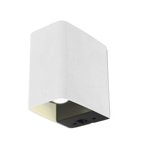 in-lite Wandleuchte LED Ace down 12V 3W, warmweiß | weiß | gibt ein gebündeltes Licht nach unten | Energieeffizienzklasse: G