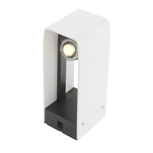in-lite Stehleuchte LED Ace 12V 3W, warmweiß | weiß | gibt ein stimmungsvolles Streichlicht | kippbare Lichtquelle | Energieeffizienzklasse: G