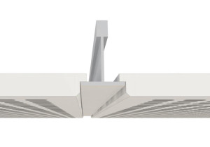 Knauf Belgravia Unity 8/15/20 S15 | 625 x 625 mm | Dicke: 12,5 mm | Paket à 8 Stück | Lochbild: S15 | Lochtyp: Gelocht