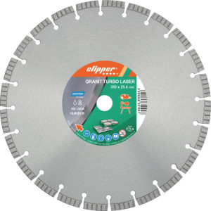 Norton Clipper Diamantscheibe Pro Granite Turbo | Ø180 x 22,23 mm | für Granit, Marmor und Naturstein