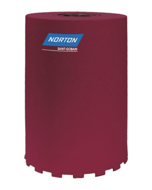 Norton Clipper Diamantbohrkrone Pro CB Beton ROBO, Nutzlänge: 300 mm | Ø166 mm | für Beton, Stahlbeton und Steinzeugrohre