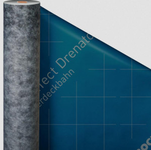 Rockwool RockTect Drenatop 50x1,5 m | diffusionsoffene, reißfeste Schalungs- & Unterdeckbahn | für Wärmedämmung in voller Sparrenhöhe