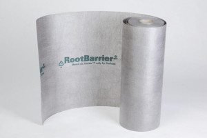 RootBarrier vertikale Wurzelsperre mit beidseitiger Beschichtung 360 g/m² | Rolle | Breite: 0,65 Mtr. | L: 50 Mtr. (Rolle á 32,5 Qm)
