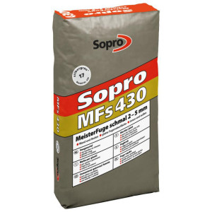 Sopro MeisterFuge schmal | weiß 10 | 5 Kg Beutel | 5 Kg Beutel | zementärer Fugenmörtel
