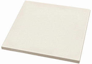 Weserwaben Aquitaine Terrassenplatte Einzelplatte | 49,5x49,5x3,2 cm | Betonweiß elegant-variierende Natursteinoptik
