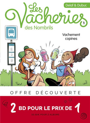 Dupuis Les vacheries des nombrils - bipack tomes 1 et 2