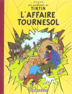 Casterman Tintin tome 18 - l'affaire tournesol (fac-similé couleurs 1954-56)