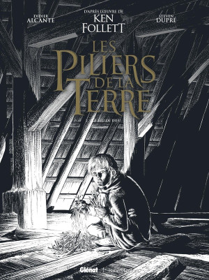 Glénat Les piliers de la Terre tome 2 - Le feu de Dieu (édition noir et blanc)