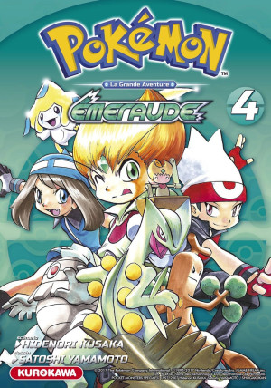 Kurokawa Pokémon rouge feu / vert feuille tome 4