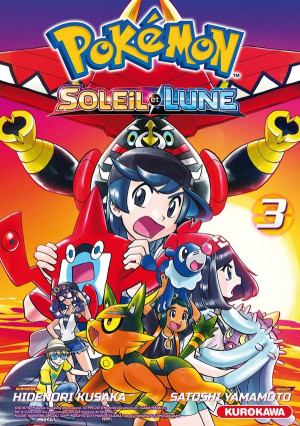 Kurokawa Pokémon - soleil et lune tome 3