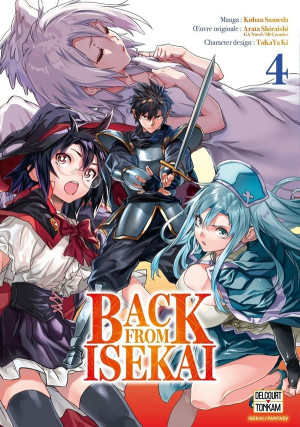 Delcourt Back from isekai tome 4