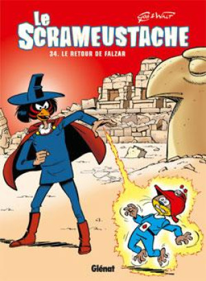 GLENAT le scrameustache tome 34 - le retour de falzar