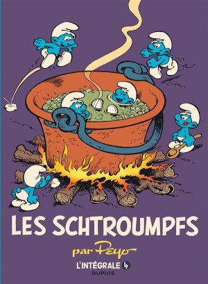 Dupuis Les schtroumpfs - intégrale tome 4