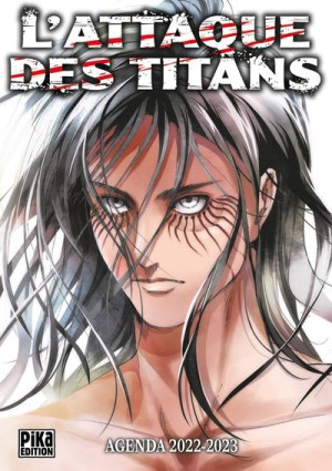 PIKA Agenda l'attaque des titans 2022-2023