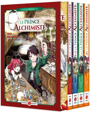 BAMBOO Le prince alchimiste - coffret tomes 1 à 4