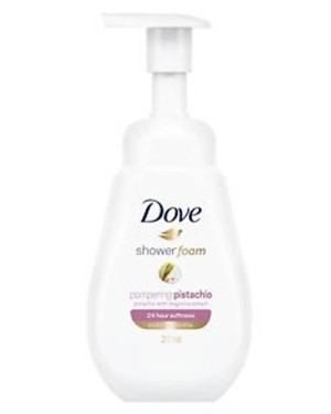 Promo Dove Pampering Pistachio Shower Foam 200 ml