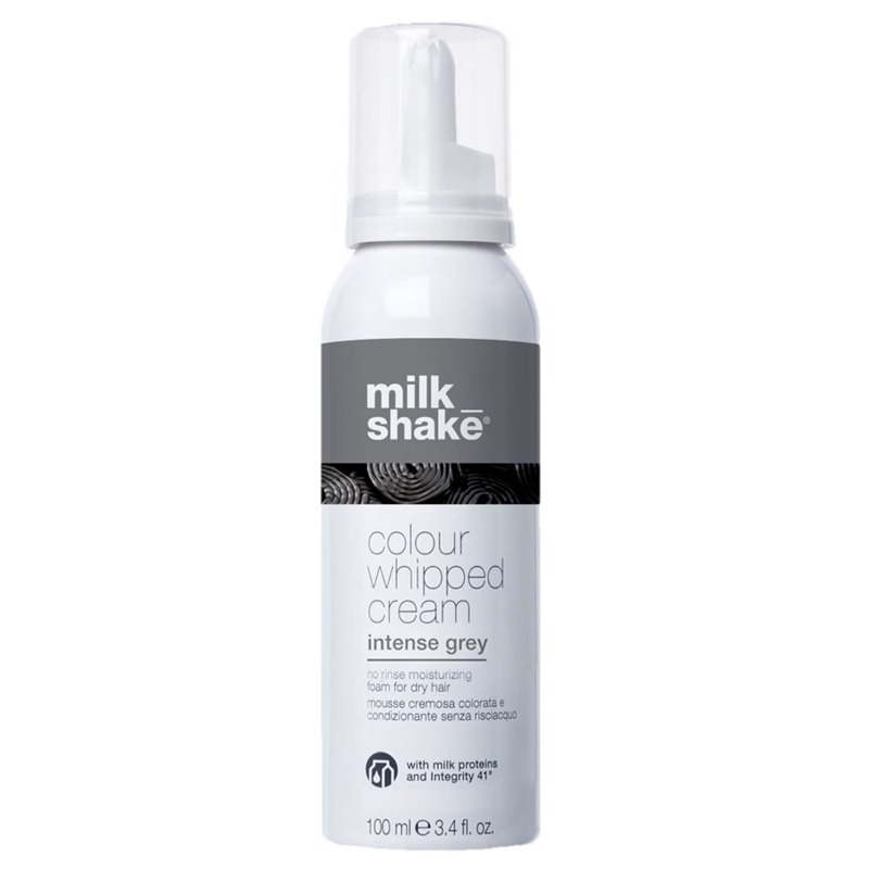 milk_shake Coloured Whipped Cream 100Ml - Intense Grey