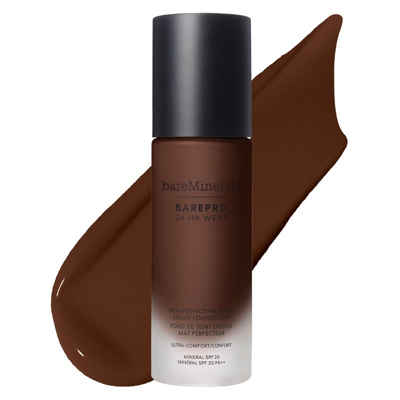 bareMInerals BAREPRO 24hr Matte Comfort Liquid Foundation SPF20 30ml-Deep 65 Neutral
