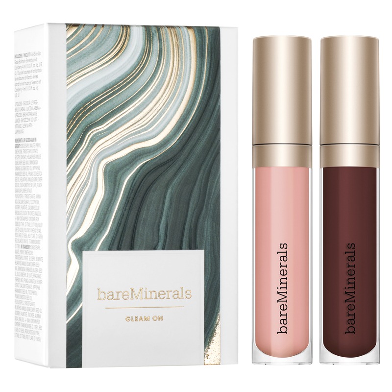 bareMinerals Gleam On - Full Size MINERALIST® Lip Gloss-Balm Duo