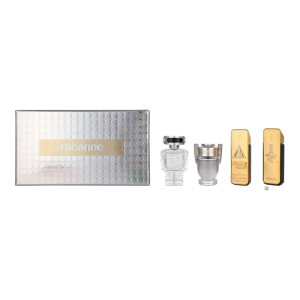 Paco Rabanne Miniatures Set | Luxury Fragrance Gift Collection | Men’s & Women’s Perfumes | Travel-Size Scents | Best Present Set for Any Occasion