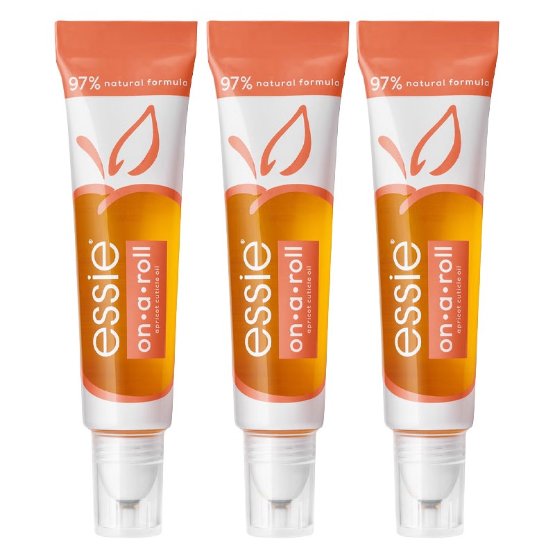Essie Apricot Nail And Cuticle Oil Treatment, 13.5 ml Triple