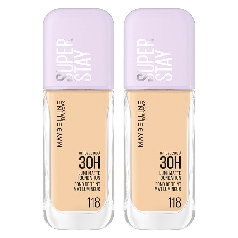 Maybelline New York Super Stay Up To 30H Lumi-Matte Foundation, Vitami