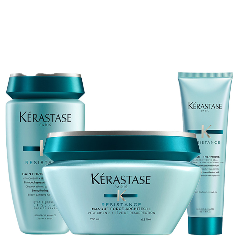 Kérastase Kerastase Bain Force Architecte 250ml, Masque Force Architecte 200ml &