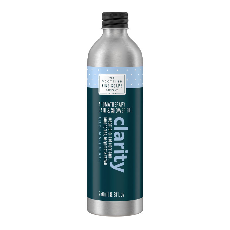Scottish Fine Soaps Aromatherapy Clarity Bath & Shower Gel  250ml