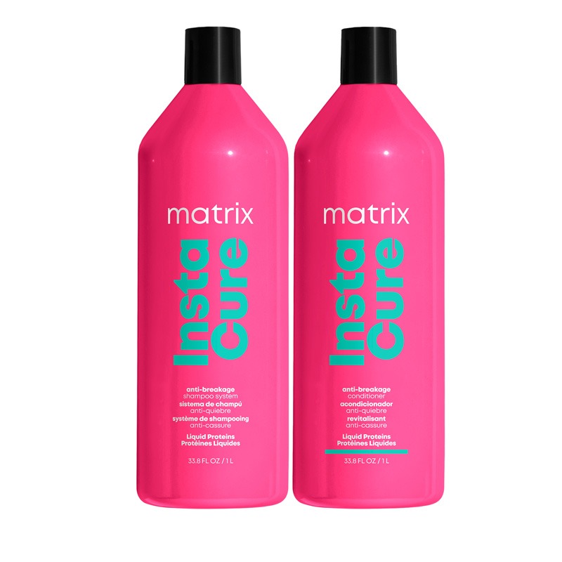 Matrix Total Results InstaCure Anti-Breakage Shampoo 1000ml and Condit