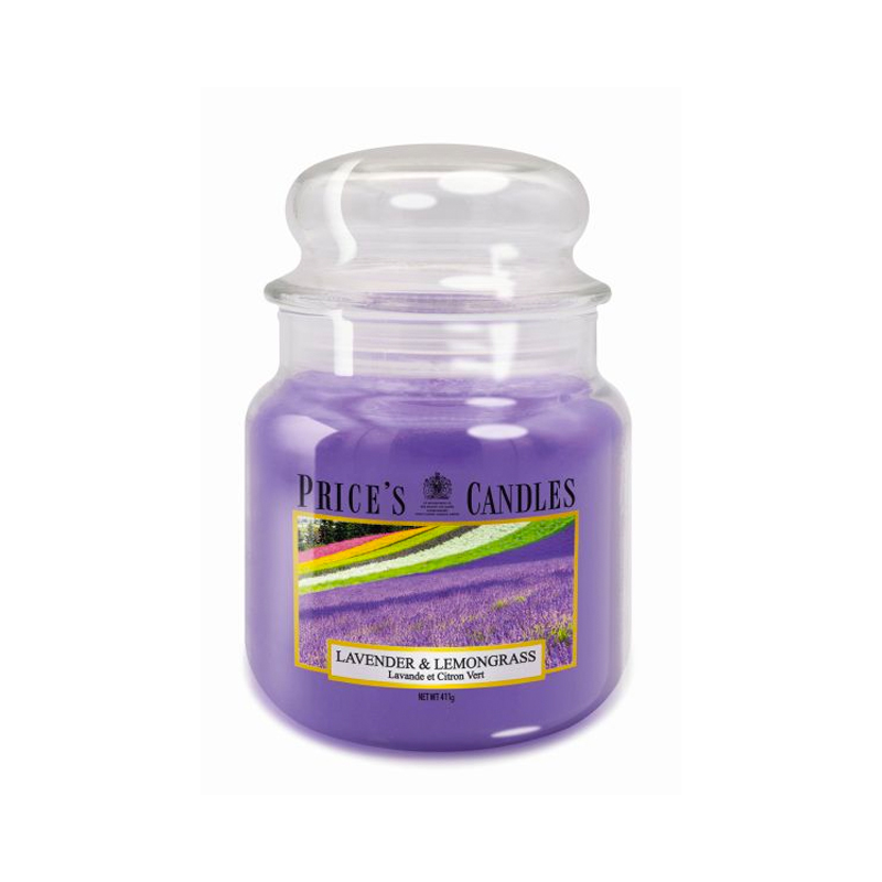 Price's Candles Small Jar Lavender & Lemongrass