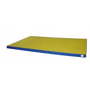 Tec-Niedersprungmatte gelb 15cm 200 cm Gelb Standard-Ausführung 100 cm Niedersprungmatte 15 cm