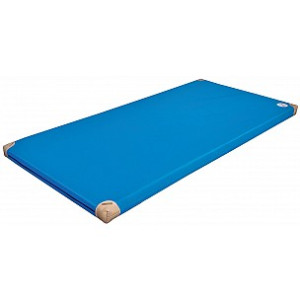 BENZ Normturnmatte mit Lederecken 200 cm Blau Normturnmatte 100 cm 8 cm Mit Lederecken