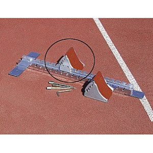 Ersatz-Startklotz für Startblock Olympic Links / orange