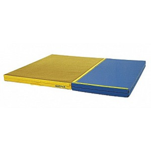 Kombi-Turnmatte  Verbundschaumkern RG 120 200 cm Blau Standard-Ausführung 100 cm 8 cm Leichtturnmatte