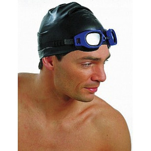 Schwimm-Badekappe aus Latex