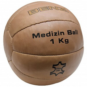 Medizinball (Rindleder) 1000 g