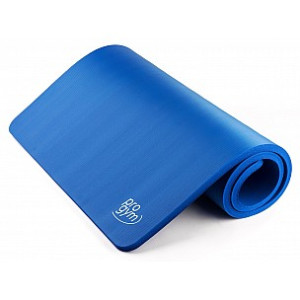 PROGYM Gymnastikmatte ohne Ösen 190 x 60 x 2,8 cm Blau