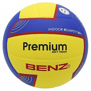 BENZ Fairtrade Volleyball Premium SoftTouch Indoor DVV1
 5 270 g Volleyball