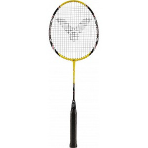 Badminton-Schläger Victor AL-2200 Kiddy 62 cm Klassich Badmintonschläger Stahl-Aluminium ASHAWAY Rally 21 Fire 97 g